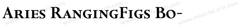 Aries RangingFigs Bo字体转换